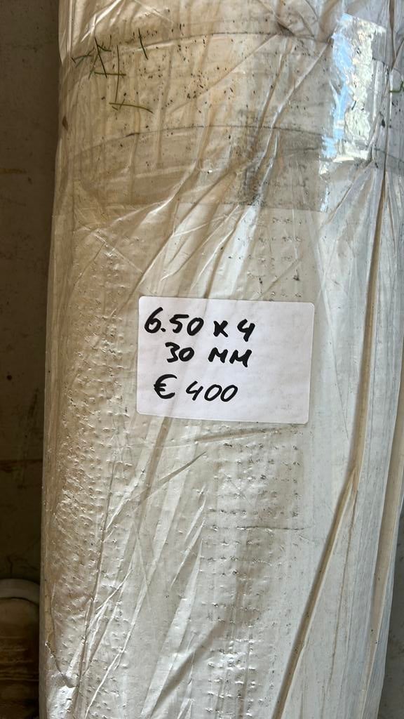 Kunstgras 6,50x4 30mm, Tuin en Terras, Gras en Kunstgras, Ophalen, Nieuw, 20 m² of meer, Kunstgras