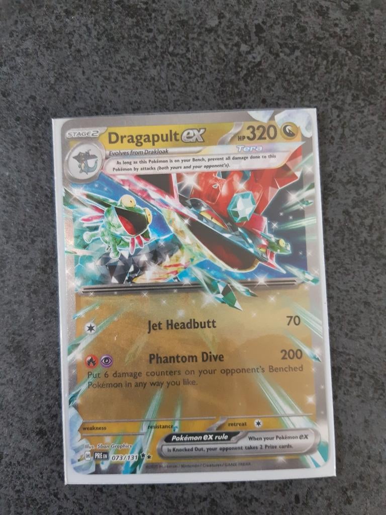 Dragapult ex 073/133 - Pokémon Kaart, Ophalen, Nieuw, Losse kaart