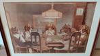 Oude print Dogs playing Poker van Cassius Marcellus Coolidge, Ophalen