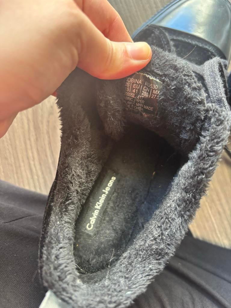 Calvin Klein Jeans sleehak, Kleding | Dames, Schoenen, Ophalen, Gedragen, Zwart, Sneakers of Gympen