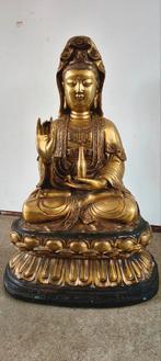Guan Yin Buddha, bronzen beeld (58 cm), Ophalen