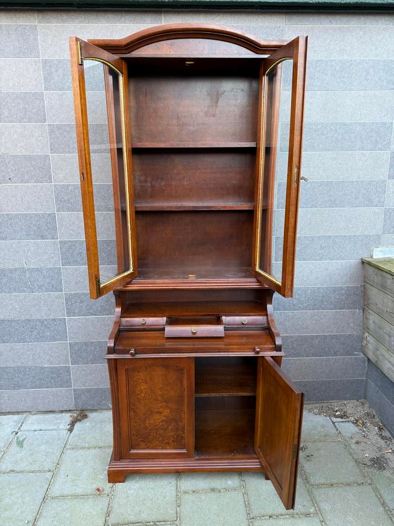 Vitrinekast met lades en deuren, Ophalen, Gebruikt, 50 tot 100 cm, Met lade(s)