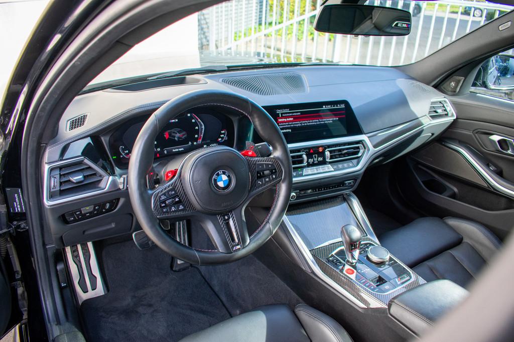 BMW 3 Serie M3 Competition 20"- Head up-H&K-Keyless-Laser Le, Automaat, Achterwielaandrijving, Gebruikt, Met garantie (alle)