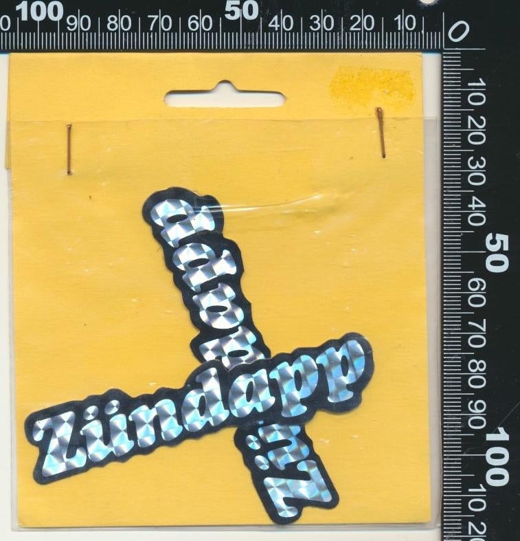 Sticker: Zundapp (Glittersticker 5), Ophalen of Verzenden, Zo goed als nieuw, Auto of Motor