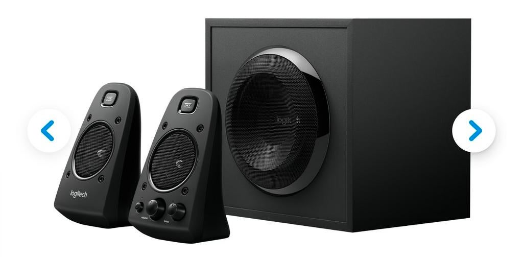 Logitech Z623 2.1 THX Speakersysteem - 200 Watt RMS, Computers en Software, Pc speakers, Ophalen of Verzenden