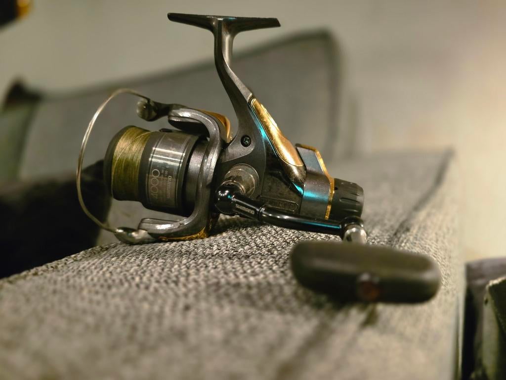 Shimano 4000 molen, Ophalen of Verzenden, Zo goed als nieuw, Molen