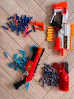 4 Nerf blasters: Ultra + T-Rex + Elite + Uppercut met darts, Ophalen of Verzenden, Zo goed als nieuw