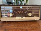 Oude Philips buizenradio werkt goed, Audio, Tv en Foto, Radio's, Ophalen, Gebruikt, Radio