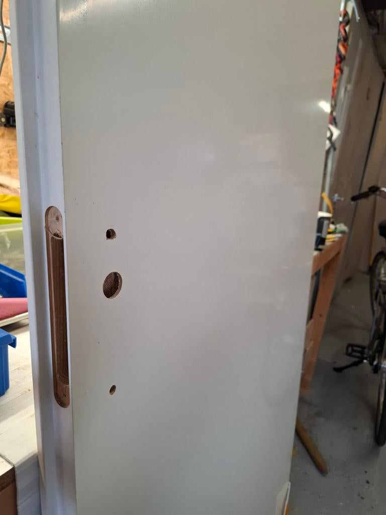 Svendex opdekdeur 230x88cm, linksdraaiend, Ophalen