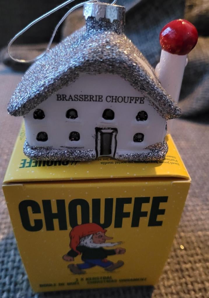 Chouffe kerstbal brasserie chouffe la chouffe, Ophalen of Verzenden, Nieuw