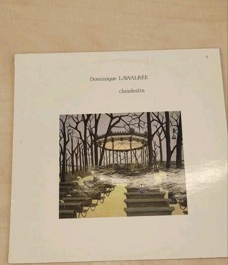 LP Dominique Lawalree - Clandestin, Ophalen of Verzenden, Gebruikt, 12 inch