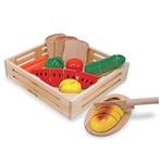 Melissa & Doug grote houten snijfruit, groente en brood, Overige typen, Nieuw, Ophalen of Verzenden, Info@bezigebijtjezz.nl