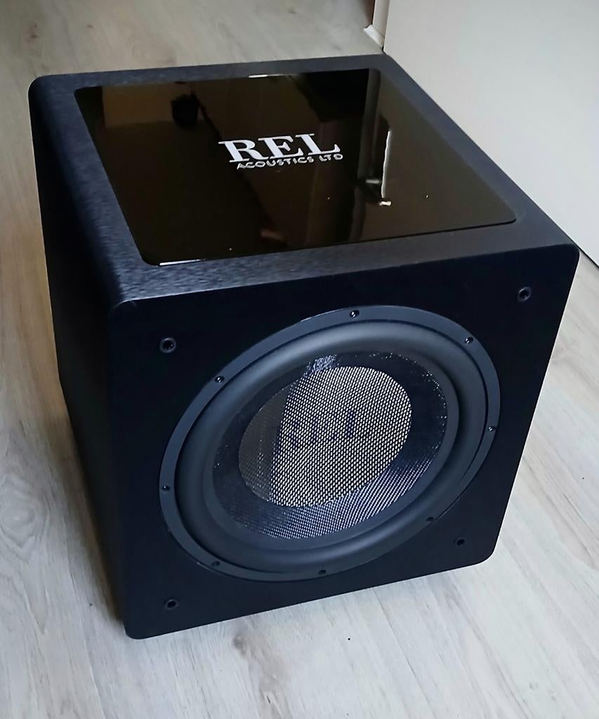 REL HT/1205 Subwoofer - Krachtige Bass voor Thuisbioscoop, Audio, Tv en Foto, Luidsprekers, Subwoofer, Zo goed als nieuw, 120 watt of meer