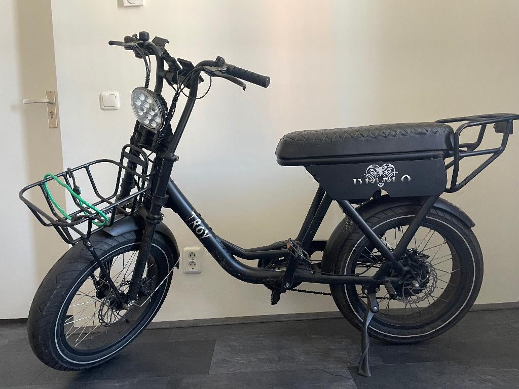 Goed onderhouden Troy Diablo fatbike (met aankoopbewijs), Fietsen en Brommers, Elektrische fietsen, Gebruikt, Minder dan 47 cm