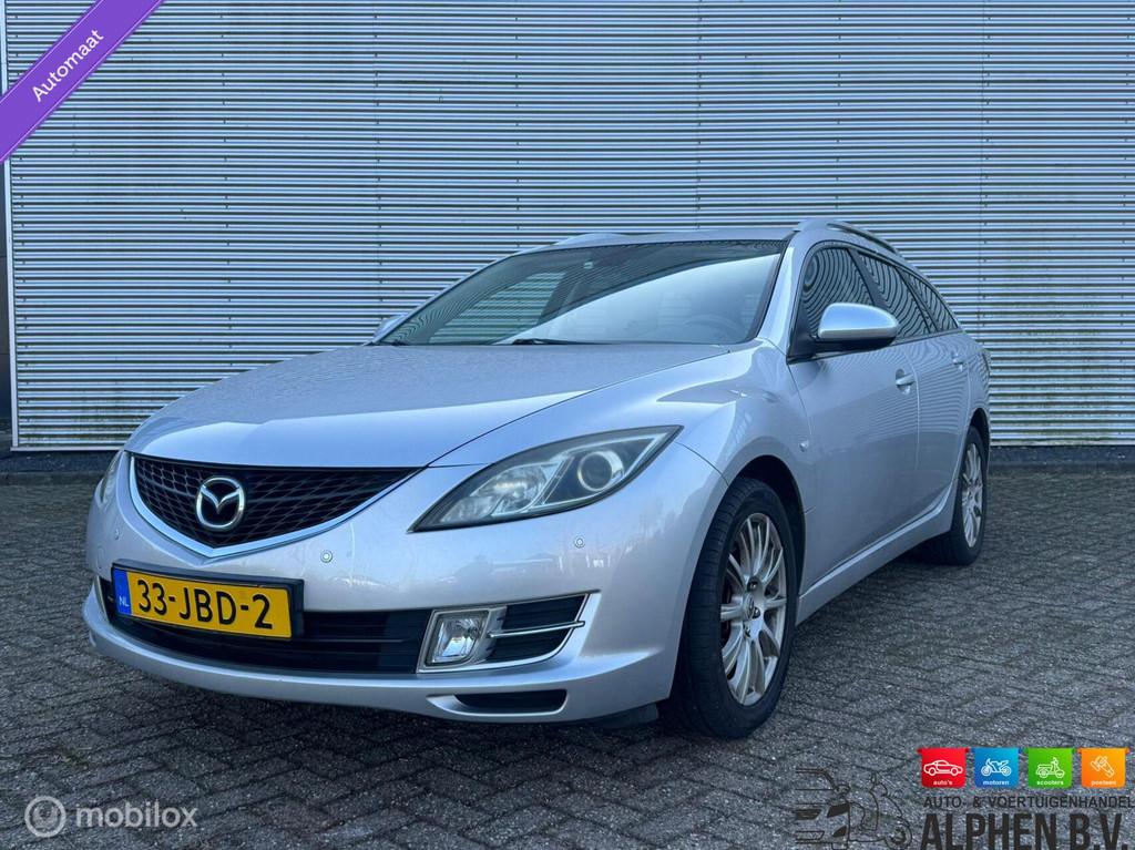 Mazda 6 Sportbreak 2.0 S-VT Business Plus- Automaat- Nap, Auto's, Mazda, Gebruikt, 4 cilinders, 6 sportbreak, Origineel Nederlands