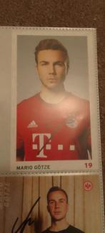 2 gotze spelerskaarten gesigneerd, Ophalen of Verzenden, Zo goed als nieuw, Buitenlandse clubs, Spelerskaart