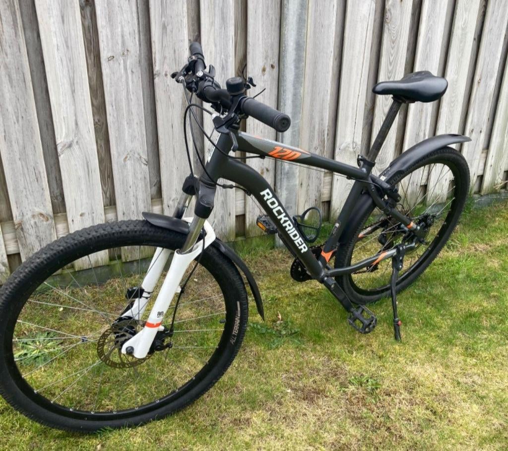 Decathlon Rockrider Mountainbike maat L, Fietsen en Brommers, Gebruikt, Hardtail, Ophalen, Overige merken