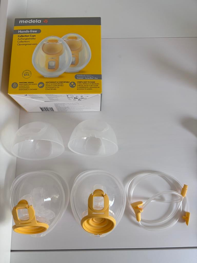 Medela Handsfree Collection Cups Set, Ophalen, Nieuw, Borstkolf