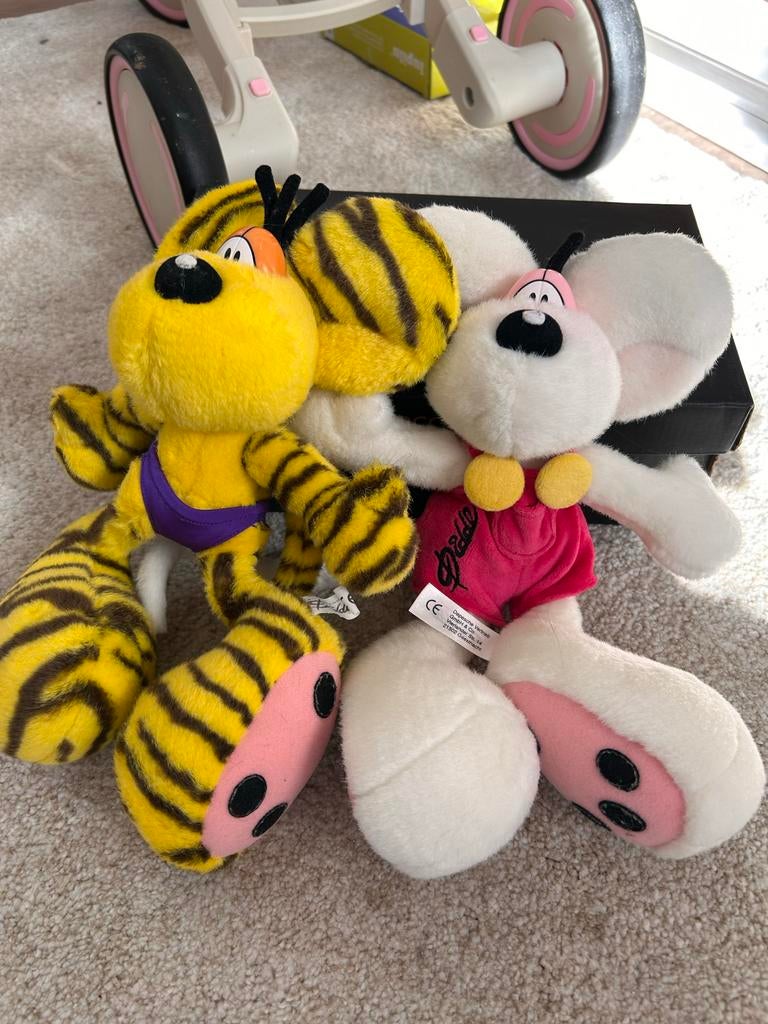 Diddl en Pimboli knuffels - 30cm, Verzamelen, Diddl, Ophalen, Verschillende figuren, Gebruikt, Knuffel