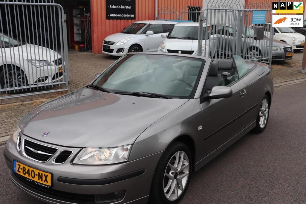 Saab 9-3 Cabrio 2.0 T Vector, 1998 cc, Cabriolet, 4 stoelen, Bedrijf