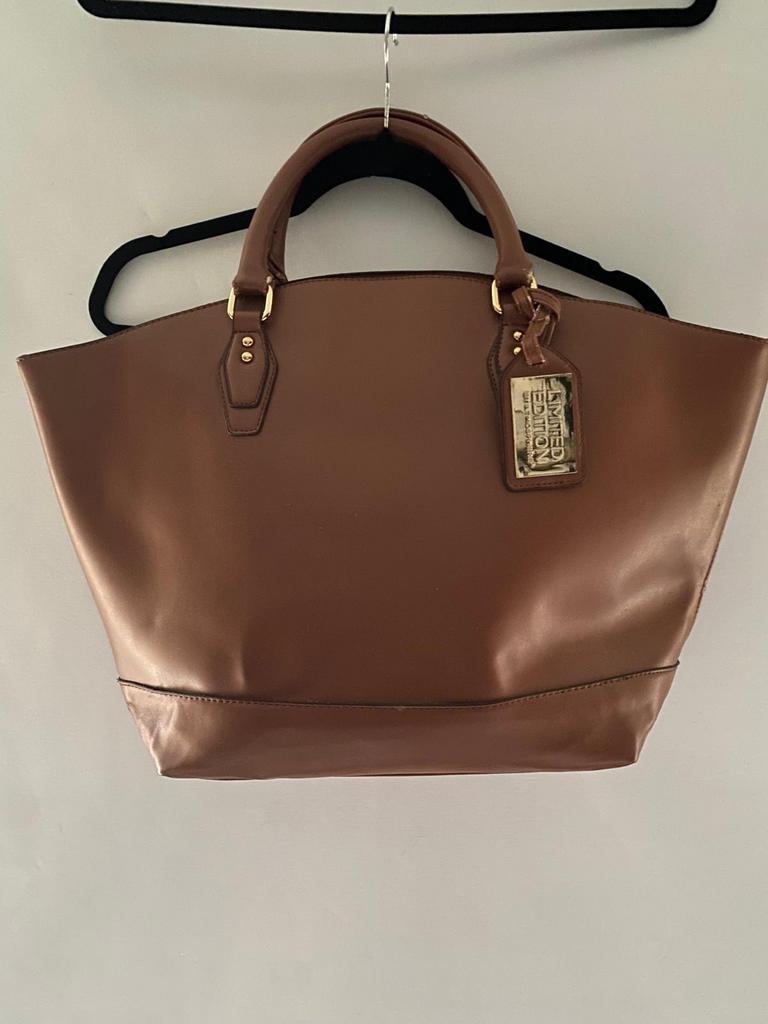 Limited Edition handtas – bruin, Sieraden, Tassen en Uiterlijk, Tassen | Damestassen, Ophalen of Verzenden, Zo goed als nieuw