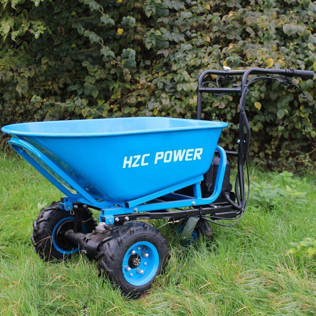 Elektrische Accu kruiwagen tot 230 kg laadvermogen, Tuin en Terras, Kruiwagens, Ophalen of Verzenden, Nieuw, Elektrisch, Hzc