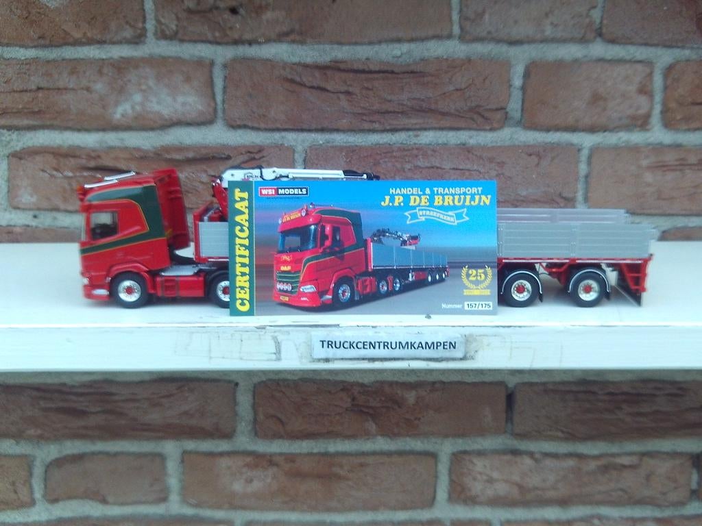 WSI  Daf  XF  6 x 2  van  J. P. de  Bruijn., Ophalen of Verzenden, Nieuw, Bus of Vrachtwagen, Wsi