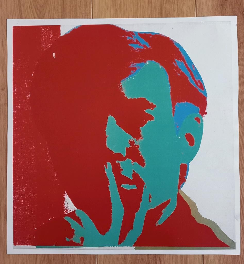 Andy Warhol zelfportret print, Ophalen of Verzenden