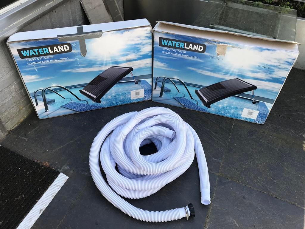 Verwarming voor zwembad waterland solar  2x, Tuin en Terras, Ophalen, Minder dan 80 cm, Rechthoekig, Minder dan 200 cm