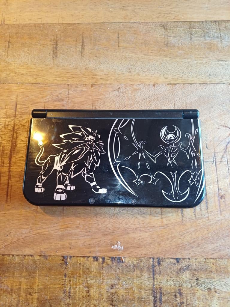 Nintendo 3DS XL Pokémon Sun & Moon met 181 games, Spelcomputers en Games, Zwart, 3DS XL, Ophalen of Verzenden, Gebruikt