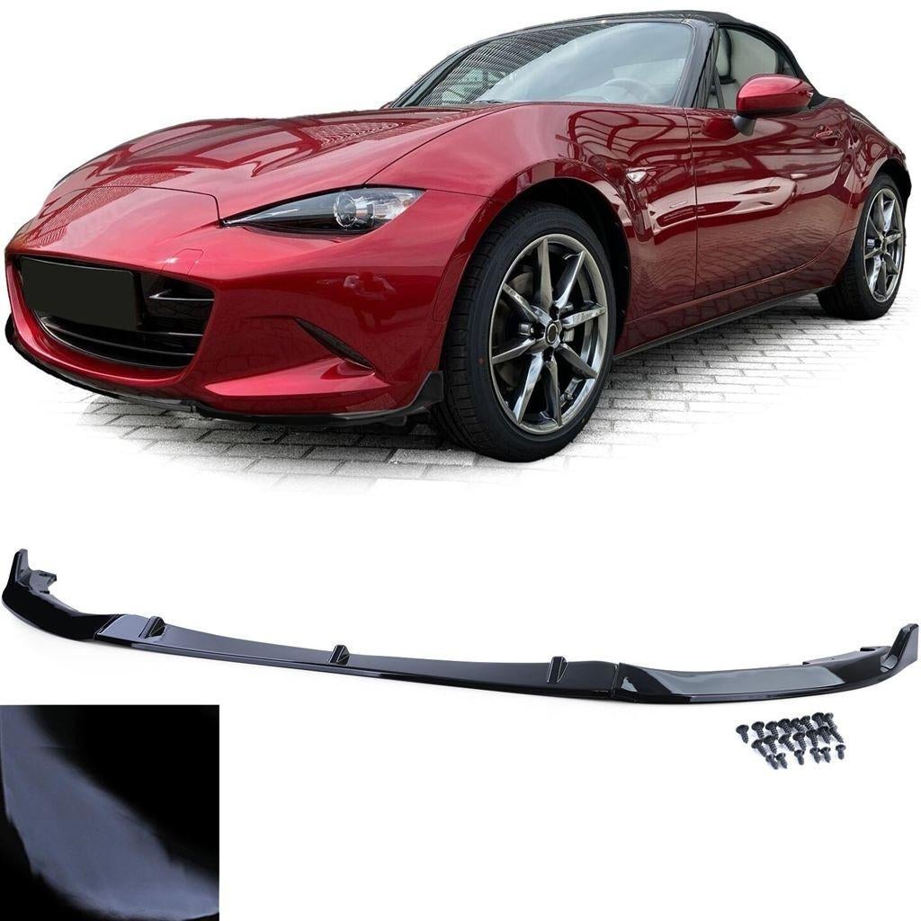 Spoiler Splitter Mazda MX5 ND Glans Zwart