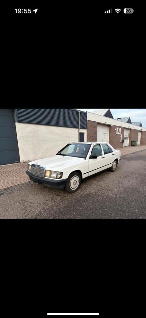 Mercedes-Benz Mercedes 1984 Wit, Auto's, Mercedes-Benz, Particulier, Diesel, Sedan, Geïmporteerd, Wit, Ophalen