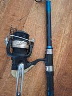 Gebruikte vishengel met molen - kan prima nog mee!, Ophalen of Verzenden, Gebruikt, Molen