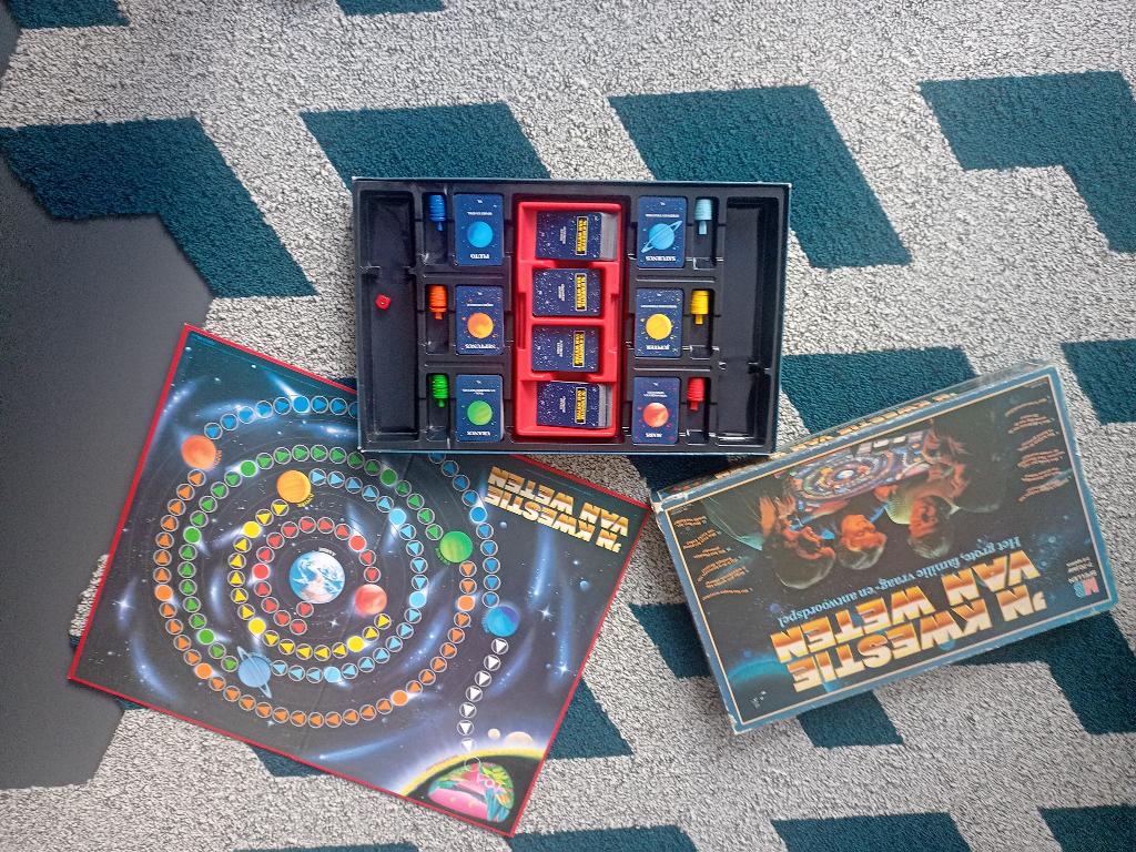 'n kwestie van weten bordspel te koop, Hobby en Vrije tijd, Gezelschapsspellen | Bordspellen, Vijf spelers of meer, Ophalen of Verzenden
