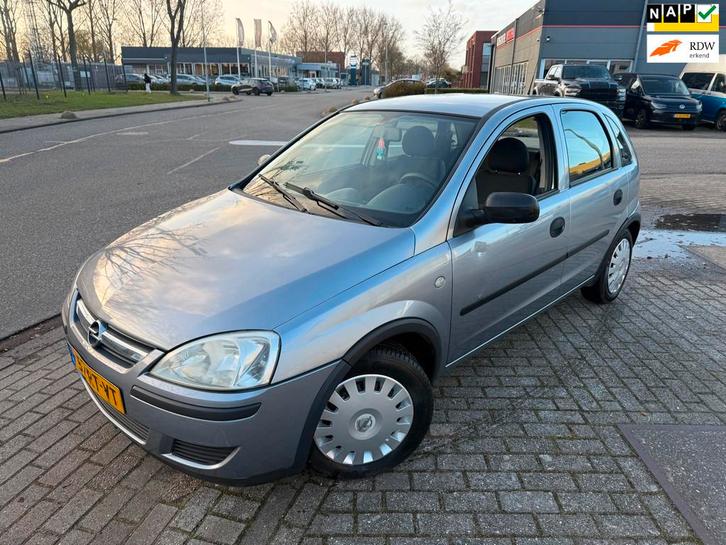 Opel Corsa 1.2-16V Silverline 2005 5-Deurs AIRCO ELEKT PAKKE, Auto's, Opel, Bedrijf, Te koop, Corsa, ABS, Airbags, Airconditioning