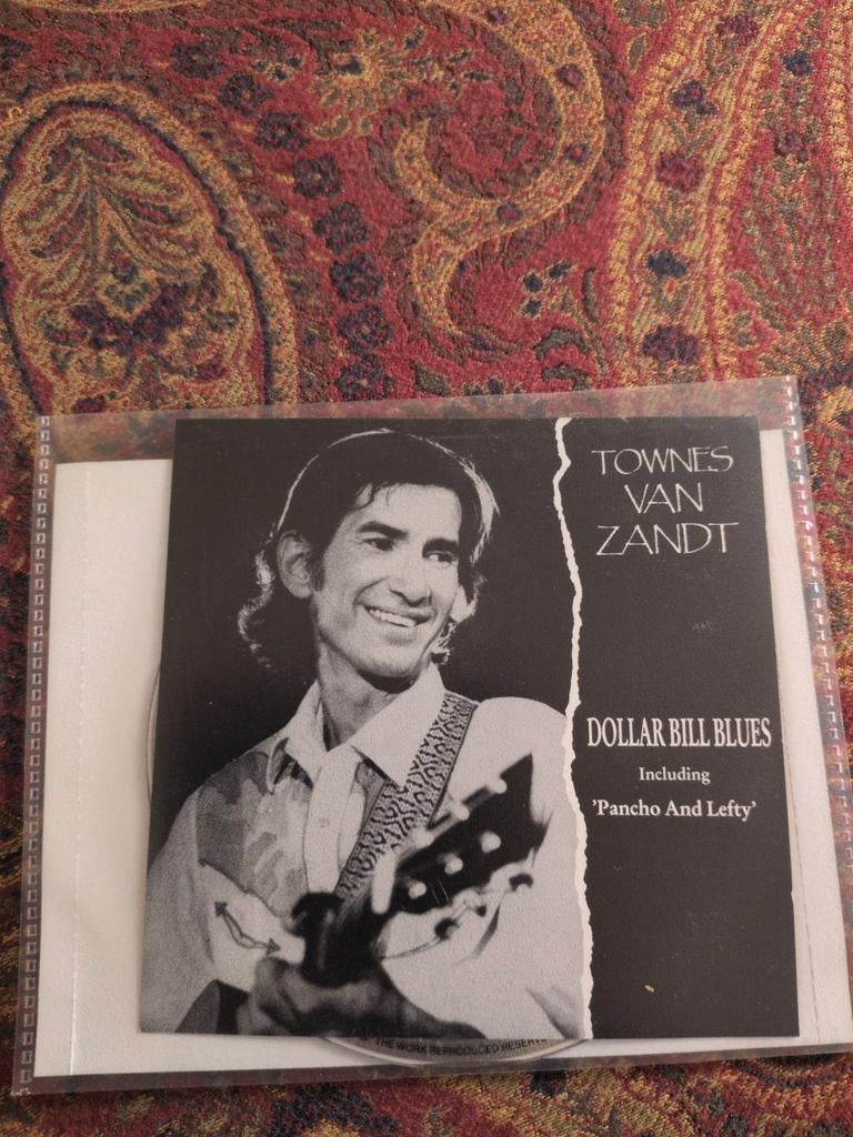 Townes Van Zandt - Dollar Bill Blues CD, Cd's en Dvd's, Ophalen of Verzenden, Gebruikt