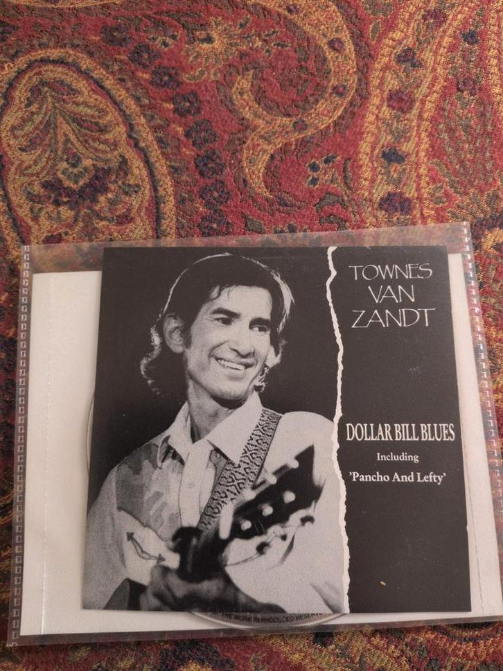 Townes Van Zandt - Dollar Bill Blues CD, Cd's en Dvd's, Cd's | Overige Cd's, Gebruikt, Ophalen of Verzenden