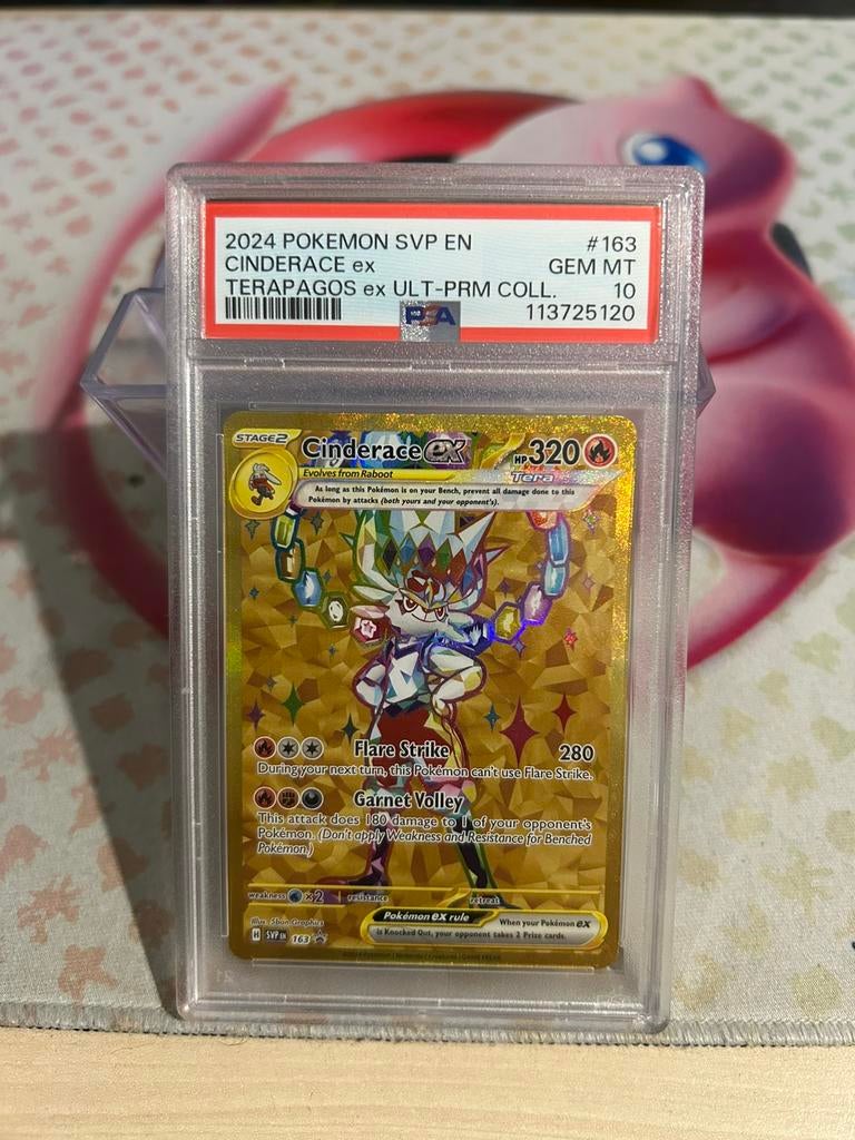 Cinderace 163 (PSA 10, PROMO), Ophalen of Verzenden, Zo goed als nieuw