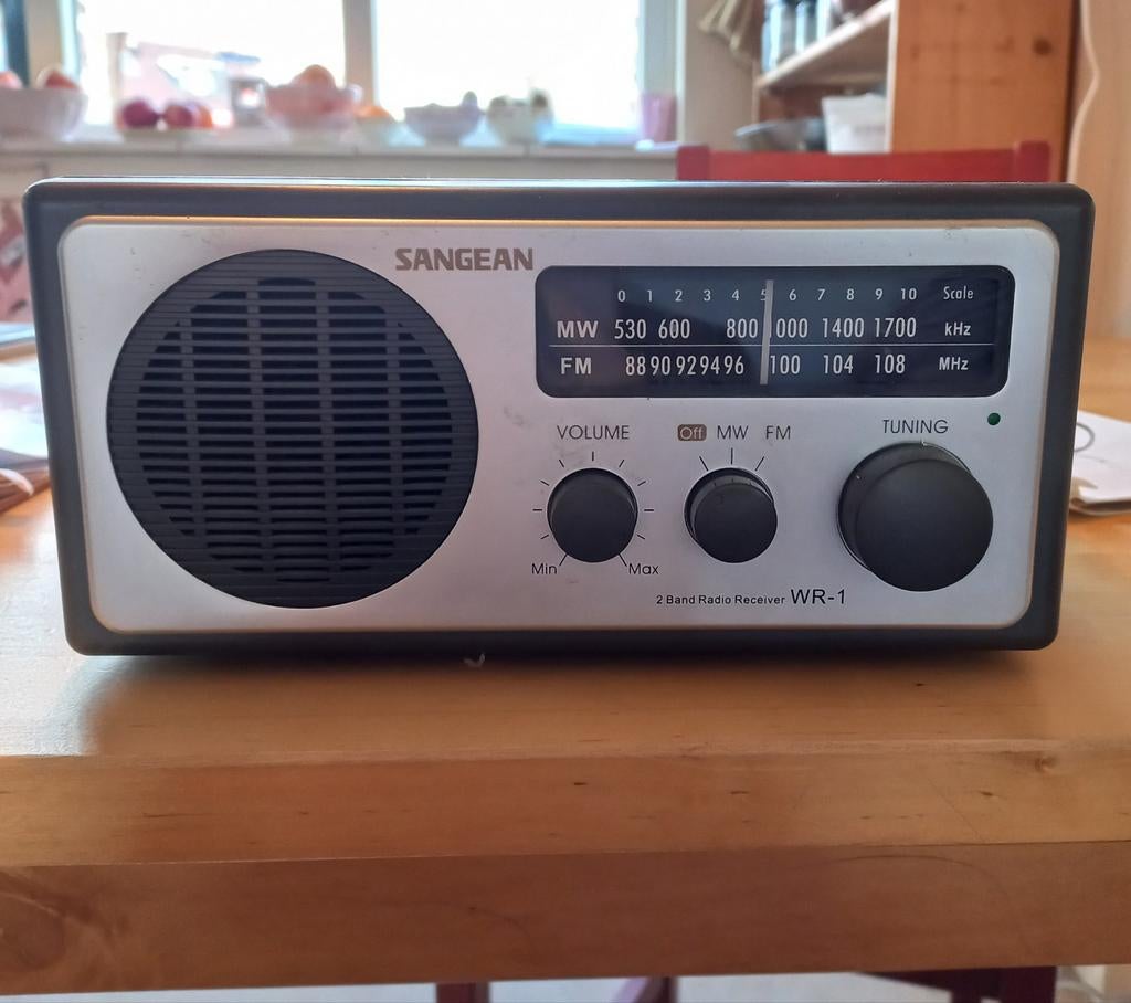 Sangean WR-1 FM/AM Radio, Audio, Tv en Foto, Radio's, Ophalen, Gebruikt, Radio