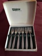 Uit erfenis 6 Sola gebaksvorkjes - 50 jaar Cemsto 1909-1959, Ophalen of Verzenden