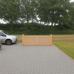 Inrijpoort van 4 meter gezocht met inlooppoort, Tuin en Terras, Met poort, Nieuw, Ophalen of Verzenden, Tuinhek