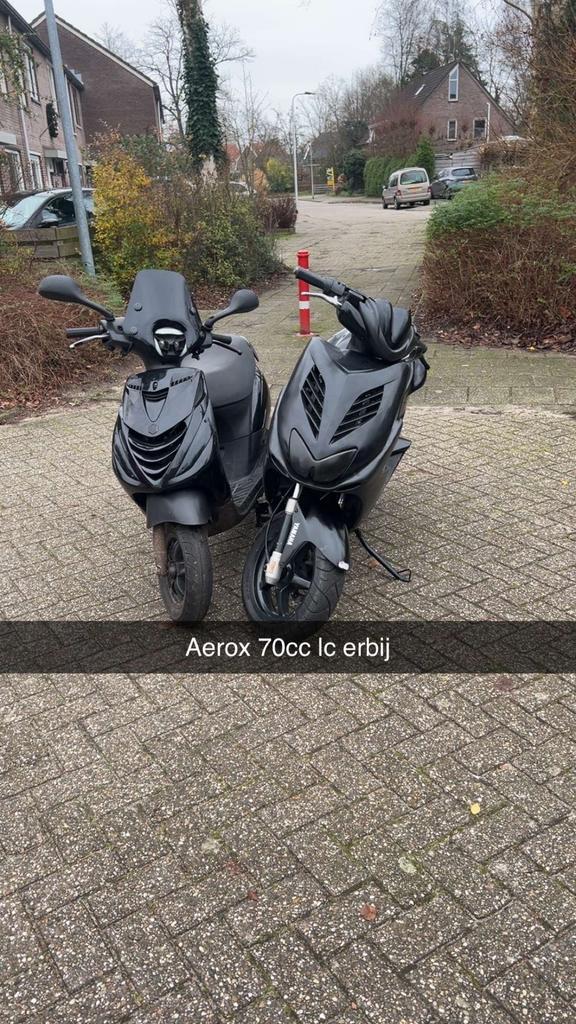 Yamaha Aerox 70cc (ZONDER WOK), Fietsen en Brommers, Scooters | Yamaha, Gebruikt, Aerox, Maximaal 45 km/u, Tweetakt, Ophalen of Verzenden