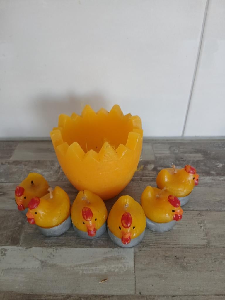 Kippen kaarsjes, Ophalen, Nieuw