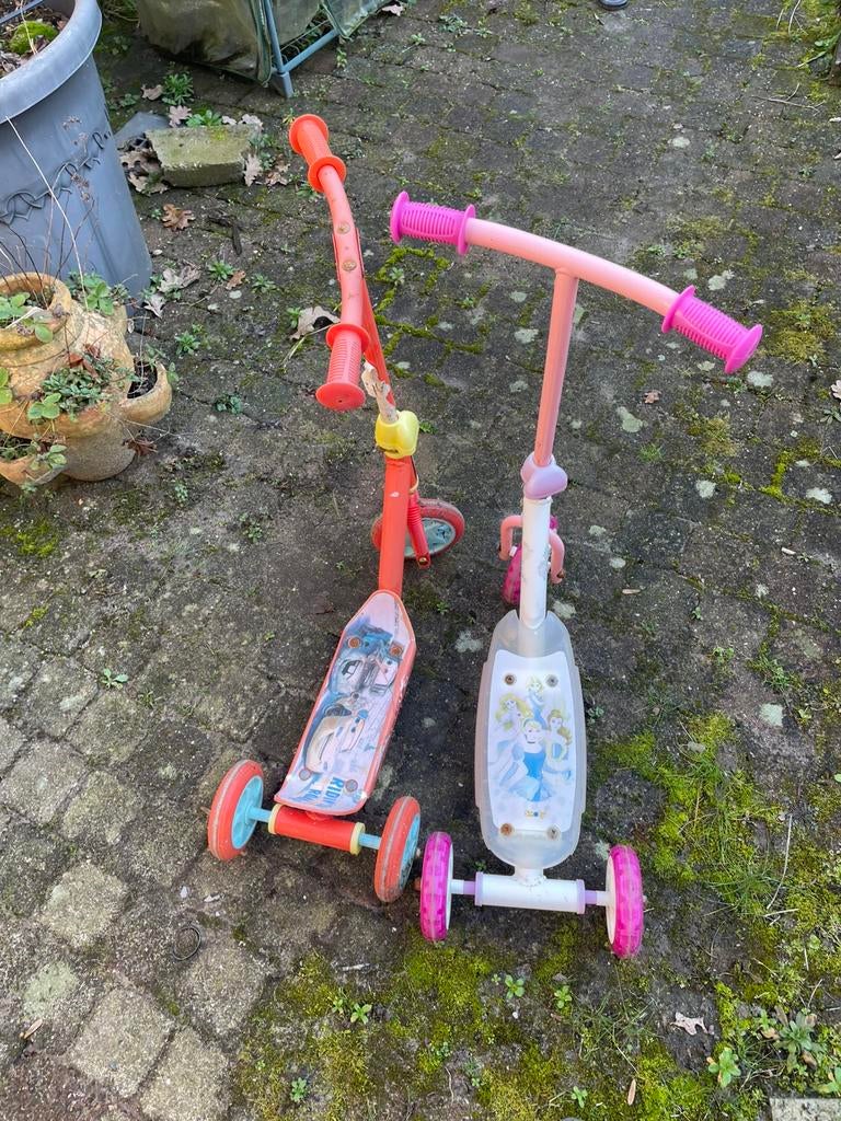 Drie wiel step, Ophalen of Verzenden, Gebruikt