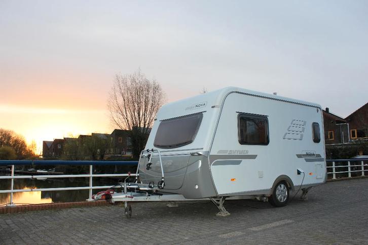 Eriba Nova 390 2007 – Topstaat | Luifels | Voortent | Mover, Caravans en Kamperen, Caravans, Particulier, tot en met 2, 1000 - 1250 kg