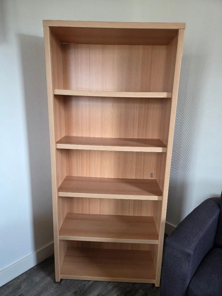 Boekenkast, Huis en Inrichting, Kasten | Boekenkasten, Ophalen, Gebruikt, 50 tot 100 cm, 150 tot 200 cm