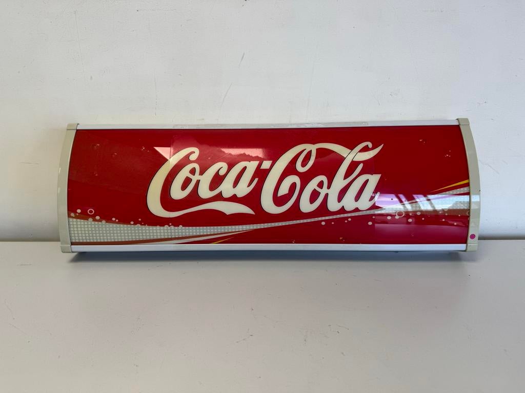 Vintage Coca-Cola Lichtbak - Uniek Reclameobject, Verzamelen, Ophalen of Verzenden, Gebruikt, Lichtbak of (neon) lamp