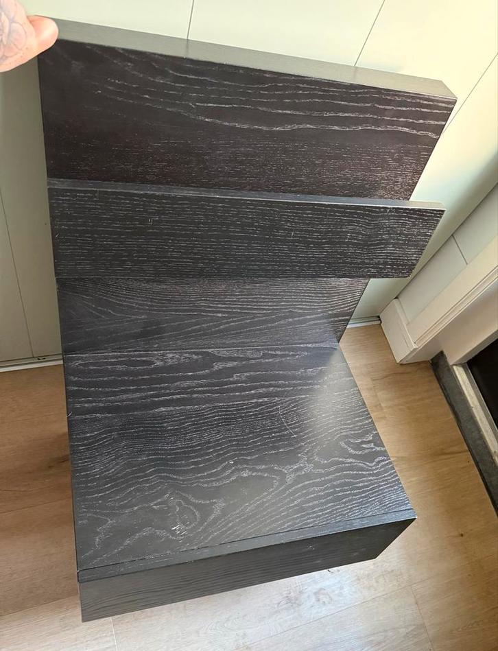 2x IKEA Malm Nachtkastje - Hangend, Huis en Inrichting, Slaapkamer | Nachtkastjes, Gebruikt, 70 cm of meer, 45 tot 65 cm, Hout