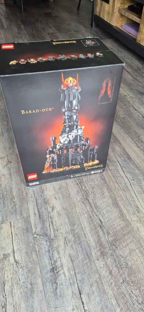 LEGO 10333 Toren van Barad-Dûr - Lord of the Rings, Kinderen en Baby's, Speelgoed | Duplo en Lego, Inclusief minifiguren, Lego