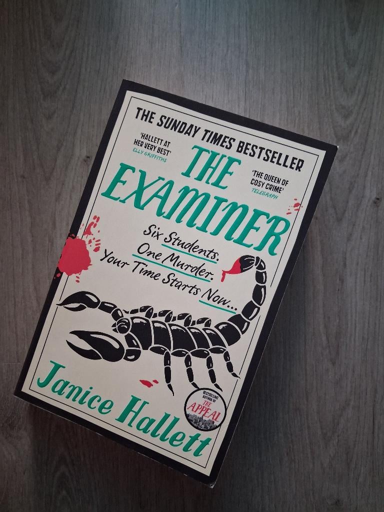 The examiner Janice Hallett, Ophalen of Verzenden, Nieuw